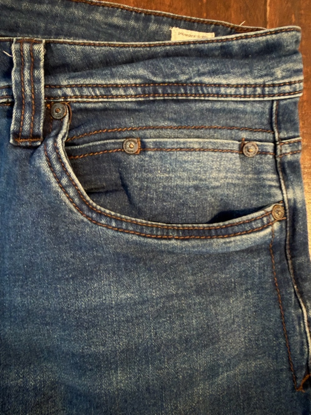 Paper Denim & Cloth Blue Slim Fit Jeans 36x30 - Picture 3 of 9